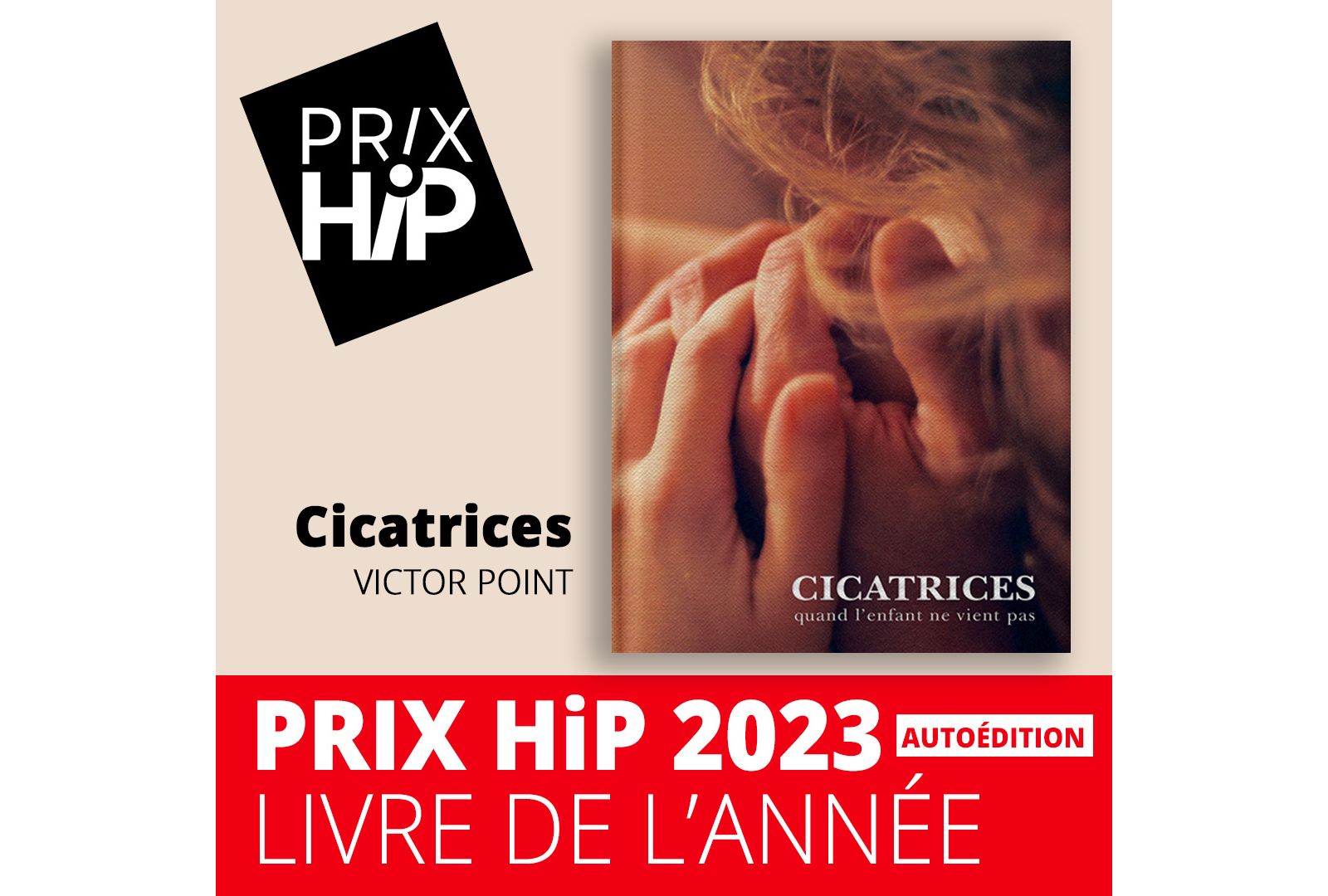 Livre de l'année Les prix HiP 2023 autoédition