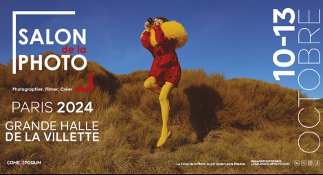 Affiche officielle du Salon de la Photo 2024